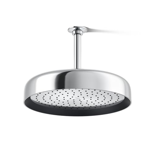 Kohler 26291-CP Statement® Round 12' single-function rainhead, 2.5 gpm, Polished Chrome