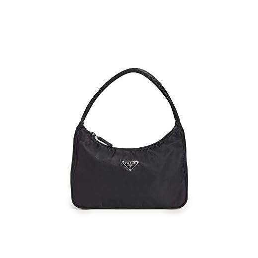 Prada Women's Pre-Loved Nylon Pouch, Black, One Size