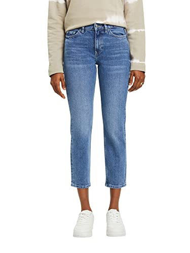 ESPRIT Collection Damen 993eo1b304 Jeans, Blue Medium Washed, 32W