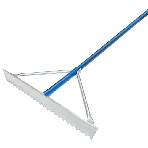 Kraft Tool Co 30 In Anodized Aluminum Magnesium Asphalt Rake