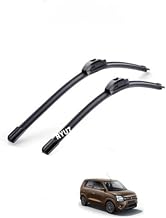 All Season Frameless/Soft Wiper Blades Fits For Maruti WagonR 20"/500mm+16"/400mm(Pack of 2)