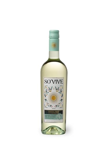 So’Vive 2024 Vin Blanc Bio 75cl Faible en Alcool Naturellement