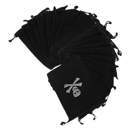 Sacs de bonbons de Noël robustes en filet noir pour éviter les déchirures de sachets de fête
