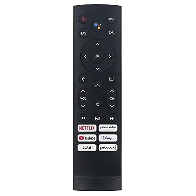 Beyution ERF3A90 Replace Voice Remote Control Fit for Hisense 85U7H 55U7G 65U8G 65U7G 55U8G 75U9DG 75U7G 55U78G 65U78G 65U88G U7G U9G U8 U7H QLED Series 4K ULED Smart TV