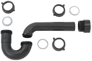 Kitchen Wall Drain P Trap With Solvent Weld Pipe Adaptor