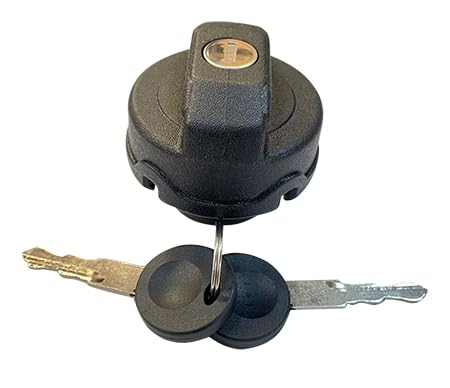 3RG INDUSTRIAL Tankdeckel mit Schlüssel - OEM 191201551 - Ersatzteile für Auto, Motor und andere Fahrzeugteile - kompatibel mit den verschiedenen Automodellen, Schwarz