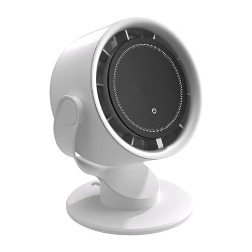 TOWARDSNAN Ventilador E lectric, circulación de aire de 4000 mAh, capacidad de enfriamiento, mesa de 100 velocidades, adecuado para dormitorios, oficinas, viajes y camping