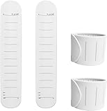 Beige Silicone Memo Wrist Band, Reusable Memo Wristband Wearable Slap Bracelets Wrist Strap Waterproof Writable Erasable Wrist Strap Wearable Memo Watchband for Daily Planning Learning Tasks Memo