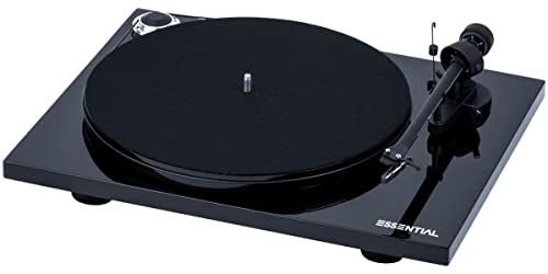 Pro-Ject Essential III OM-10e Noir laqué – Platine Vinyle Audiophile - Les Beatles, Paul McCartney, John Lennon, RIngo Starr, George Harrison Pro-Ject Essential III OM-10e Noir laqué - Platine Vinyle Audiophile