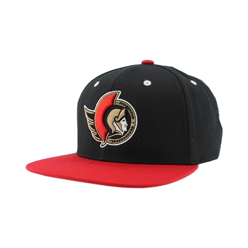 Image of ZHATS NHL Unisex-Adult NHL Officially Licensed Adjustable Snapback Hat Flat Bill Z11 Icon Two Color