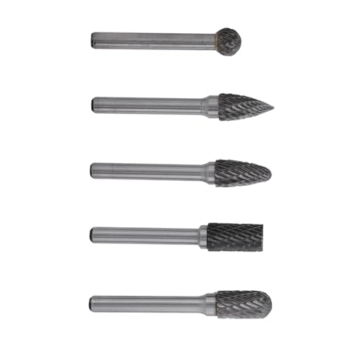 Fresas de Carburo Tungsteno 5 Piezas con Vástago 6 mm miniatura 4