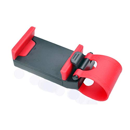 KinshopS Car Steering Wheel Mobile Phone Socket Holder Car Navigation Support Clip