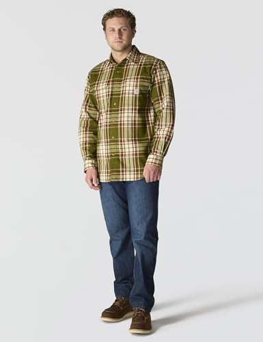 Image of Carhartt Men's Hubbard Loose Ls Plaid Shirt