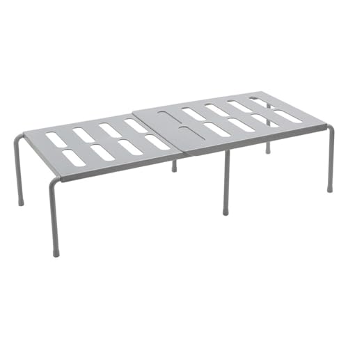 TOPINCN Organizador de Estantes Expandible para Encimera de Cocina, Organizador de Especias, Organizador de Gabinete de Cocina, Estante de Despensa, Organizador de Armario para
