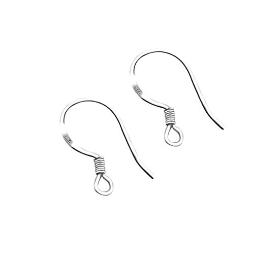 10 paires Argent 925 Français fil boucle d'oreille crochets CROCHET Boucles d'oreilles en argent sterling earwires cadeaux pour les amis Cover