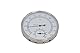 Saunathermometer Hygrometer aus Edelstahl - 2 in 1 Kombi