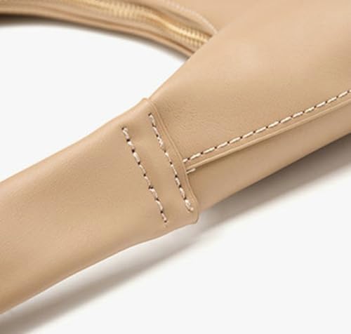 Trendy Vegan Leather Hobo Bags for Women Slouchy Top Handle Bag Crescent Shoulder Bag Soft Tote Handbag Underarm Purse 20253