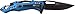 MTech USA Ballistic MT-A705G2-BL Spring Assist Folding Knife, Blue