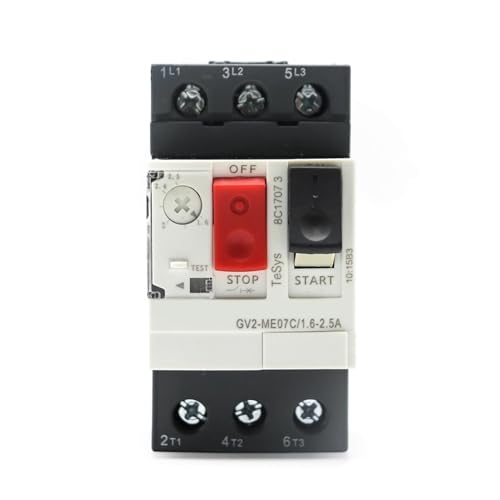 Disjoncteur de moteur GV2ME03C 3P | Protection thermique et magnétique 0.25-0.4A