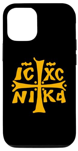 Hülle für iPhone 14 IC XC NIKA Kreuz, traditionelle orthodoxe Kreuze