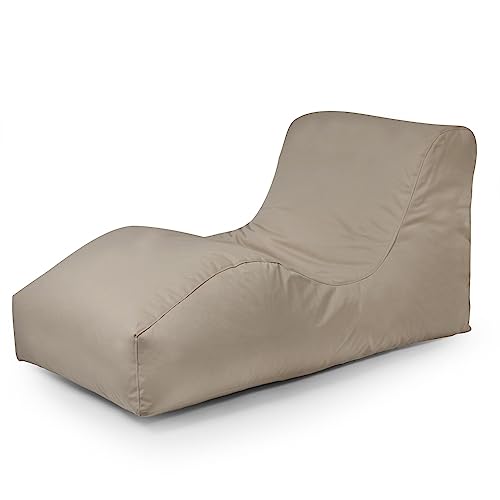 Wave Plus Plus mud Der Outdoor-Sitzsack für den Garten und die Terrasse Ganzjährig Outdoor geeignet