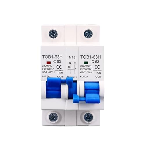 Interruptor de transferencia manual para alternar generador y red eléctrica CA 25A MTS