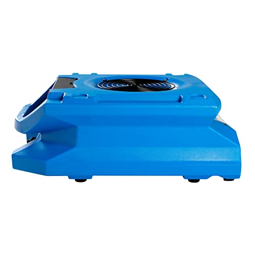 image for MOUNTO 1/4hp 1200cfm Low Profile Air Mover Carpet Dryer, 2 Speed Floor