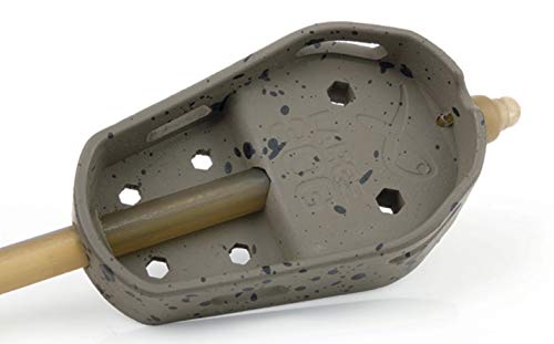 Fox Matrix Alloy Open Feeder - Feederkorb zum Friedfischangeln, Futterkorb zum Feederangeln auf Schleien, Brassen & Karpfen, Ausführung:Large / 45g