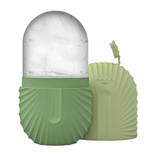 Ice Face Roller Ice Roller for Faces Ands Eyes Reusable Silicone ICES Face Rollers and Gua Sha Massage Tool Set to Relieve Puffiness Refine Pores Firming Lifting Cooling