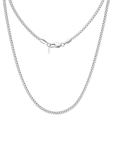 Chaîne à maillons ronds noir 6mm collier acier inoxydable homme