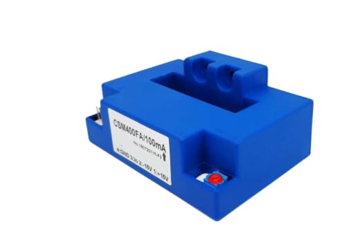 Sensor de corriente efecto Hall CSM600FA, componente de bucle cerrado con ventana de 51x13 mm 3