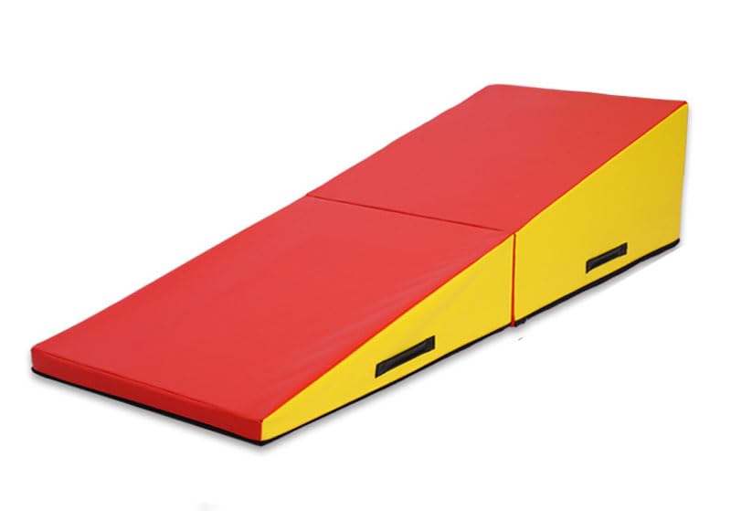Tapis de gymnastique incliné pour gymnastique, martial, pom-pom girl, danse, yoga, entraînement extensible, enfants, adultes (taille : 120 x 60 x 35/5 cm)