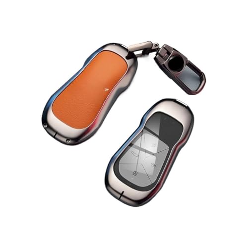 BLCAOPS �Ԃ̃L�[�P�[�X�J�o�[ Xpeng G6 G9 P5 P7 P7i Xiaopeng G6 �L�[�z���_�[�ی�V�F���ƌ݊�������(Orange 2)