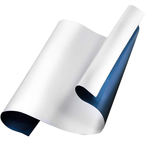 KZDESIGN 壁に貼れるホワイトボード よく消えて磁石もくっつく 場所をとらないシートタイプ 60㎝-40㎝