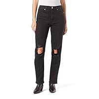 Levi Strauss Signature Gold Women's Heritage High Rise Straight (Available in Plus Size), (New) Queen of Hearts, 10