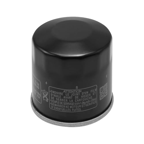 Image of Saihisday Oil Filter 5GH-13440-60-00 5GH-13440-61-00 Compatible with YAMAHA Motorcycle(Black)