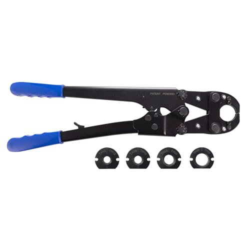 Crimping pliers for multi-layer fittings and per profile TH walnut & thiebaULT