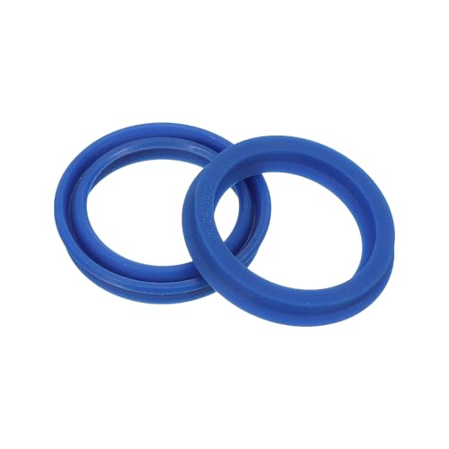 PATIKIL UN Radial Shaft Seal 24mm ID x 30mm OD x 5mm Width, 2 Pcs PU Oil Seal for Industry Bearing Shaft Pumps Piston Cylinder, Blue