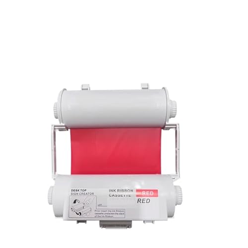 �݊���������܂�MAX CPM-100HC PM-100A �ɑΉ��A120mm*55m �`�b�v�Ȃ� SL-R101TC �M�]�ʃ��{��(R103T No Chip Red)