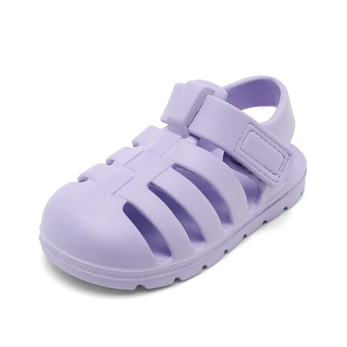 Image of Luffymomo Unisex Kids Closed Toe EVA Sandals | Boys Girls Summer Sport Lightweight Sandal,Outdoor Water Shoes