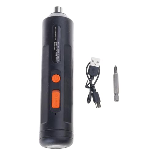 Electric Screwdriver Set Featuring Various Screwdriver Bits Crosses Flat Head Type Ergonomic Handle High Capacity Battery Cordle