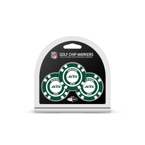 Golf Puce NFL New York Jets les 3 jetons pour vos parcours