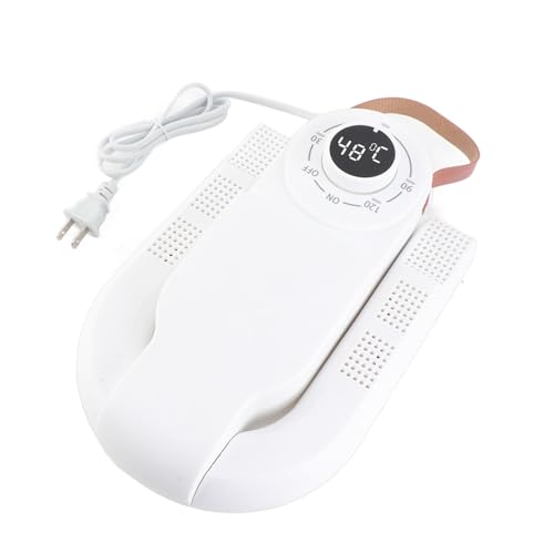 Secador eléctrico portátil para calzado 110V blanco
