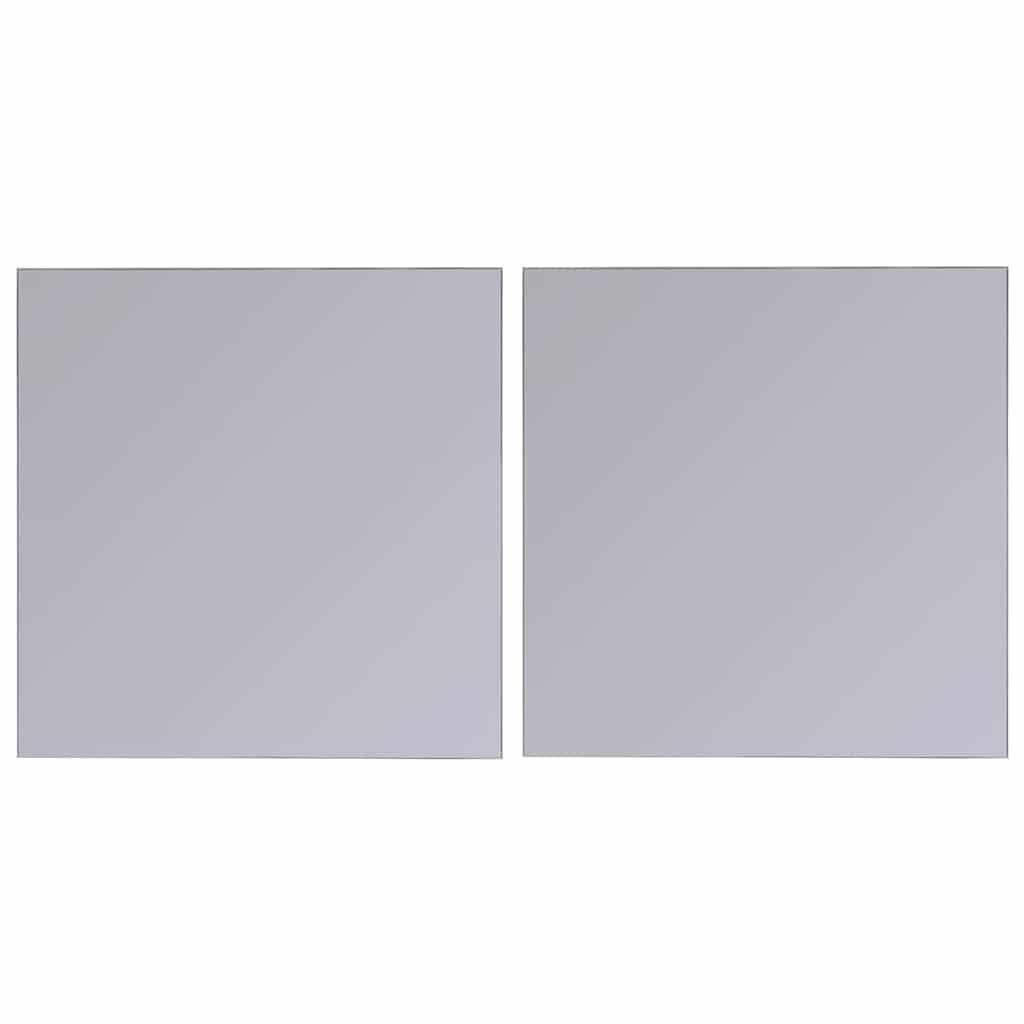 SYDE Specchio senza cornice in vetro, 20,5 cm, 16 unità | Alta riflettenza, durevole, include ganci e viti, decorazione da parete