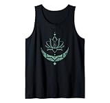 Photo Gallery fiore di loto yoga mandala menta verde new age meditazione canotta Photo Gallery fiore di loto yoga mandala menta verde new age meditazione canotta