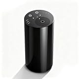 Maromalife Waterless Diffuser, 1000 Sq.Ft Coverage, Essential Oil Diffuser with Tilt-Safe, Remote Control, Adjustable Mist, Mood Lights Aromatherapy Diffuser for Home, Room, Office, Hotel, Ink Black