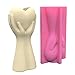 Silicone Mold Hold Heart With Hand Flower Pot Succulent Plant Mould Diy Concrete Vase Resin Mold Home Decorations