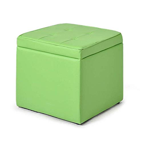 Ottomane carrée créative verte Slish pour sublimer le salon et le couloir