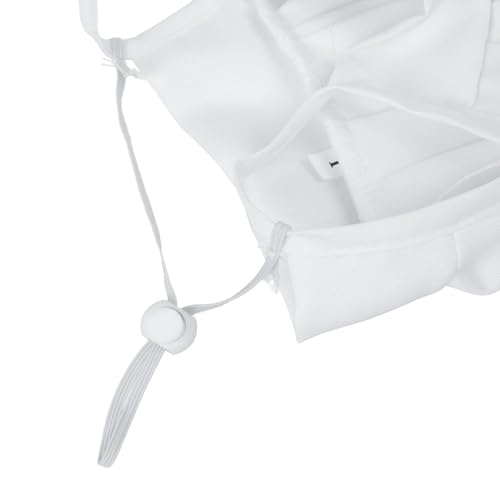 Disfraz chef ajustable para perros talla L blanco miniatura 7