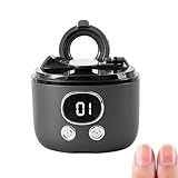 Corta Eléctrico,Cortador De Bajo Ruido Con Lupa Y Almacenamiento De Recortes | Recortador de Eléctrico | para Niños Adultos Mayores Mujeres Hogar Oficina Escuela Viaje de Manos y Pies